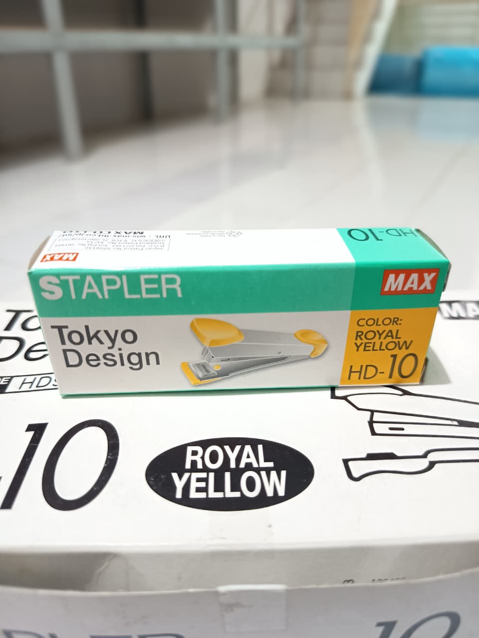 Stapler Max HD-10 R yellow