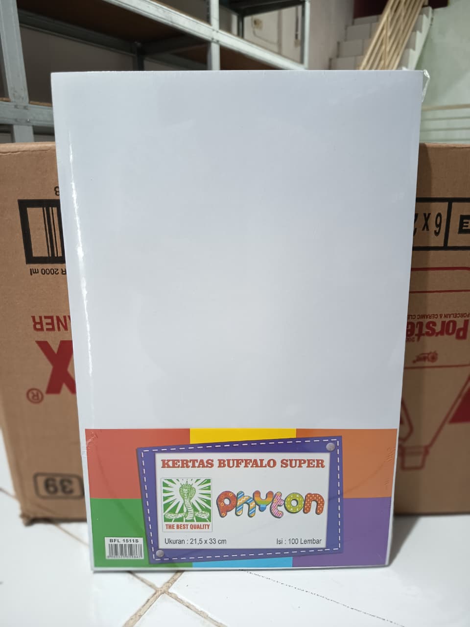 Kertas Buffallo pyhton f4