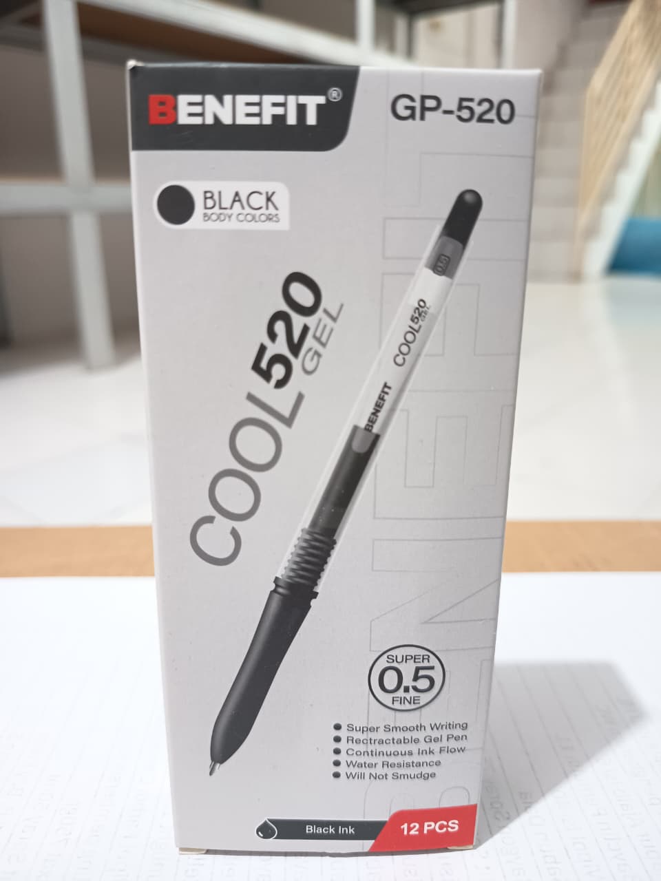 Pulpen 0.5 cool black