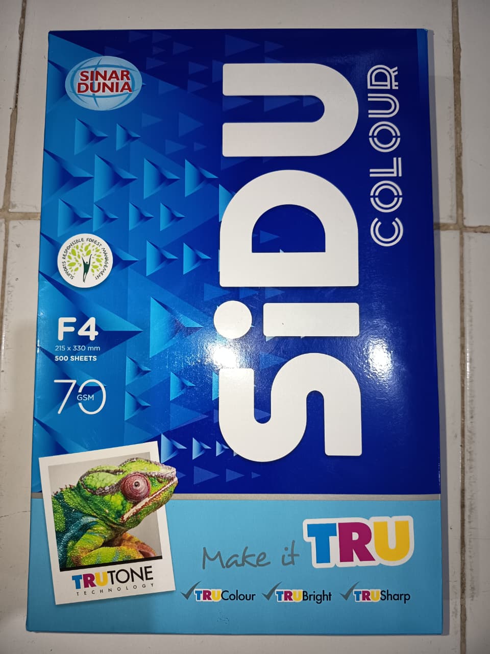 KERTAS HVS F4 SIDU WRN