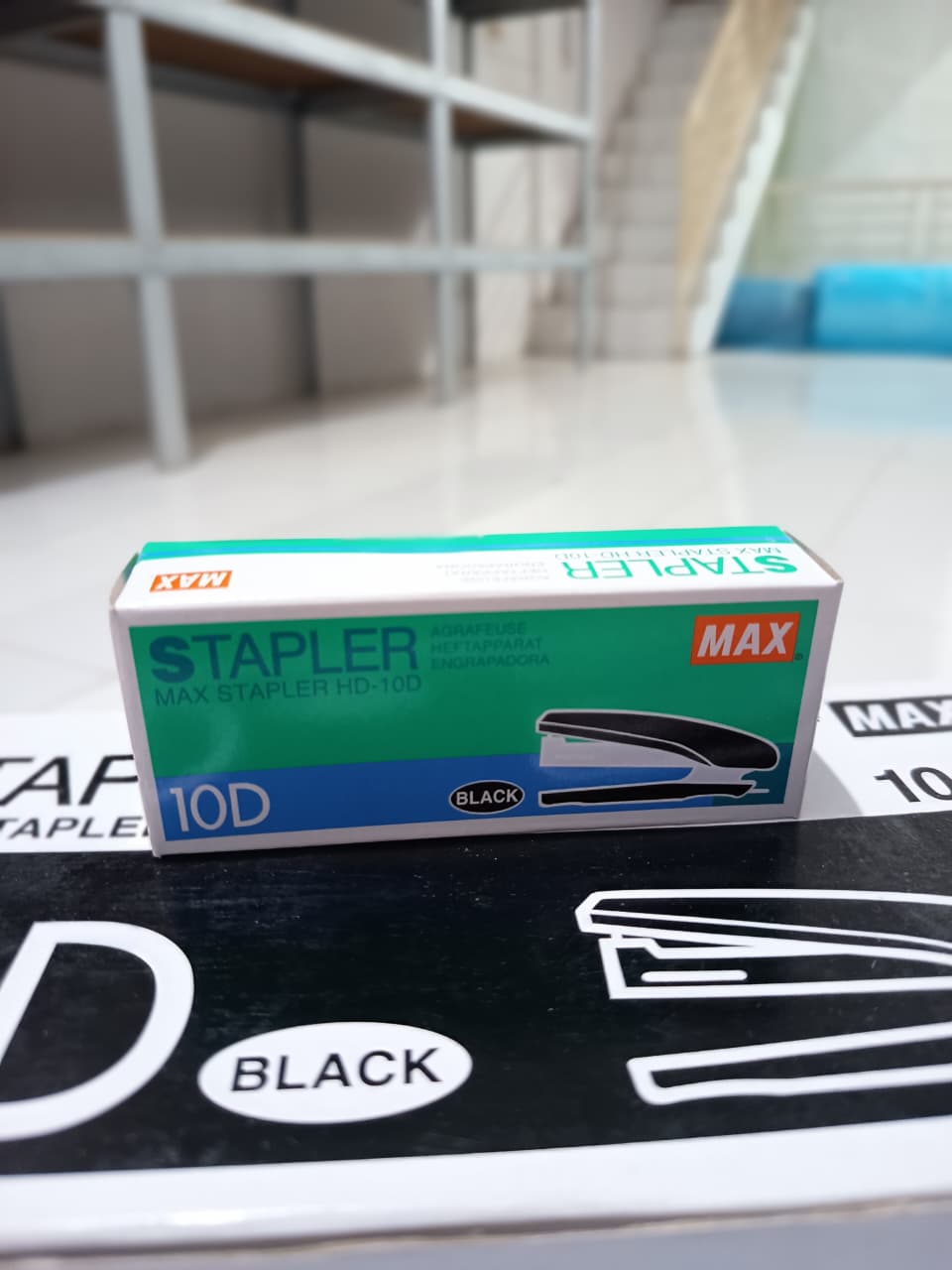 Stapler Max HD-10D Black