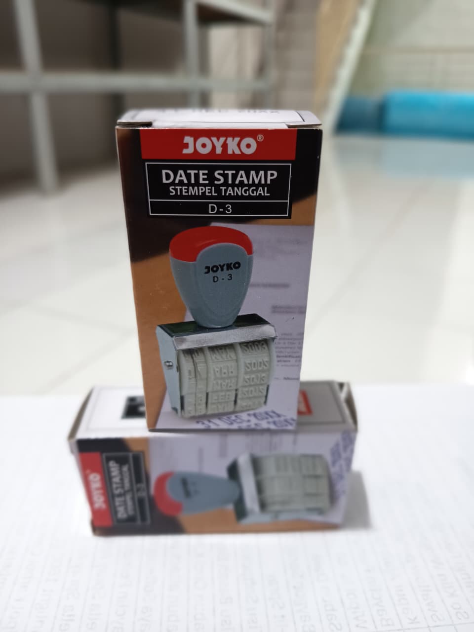 Date Stamp Stempel Tanggal D-3.5mm