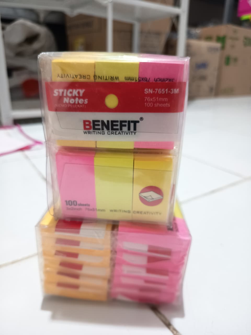 Sticky Notes 3x2inch 3W