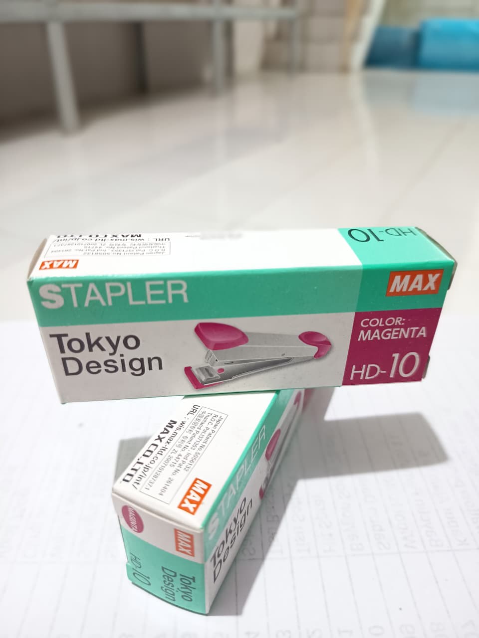 Stapler Max HD-10 Magenta