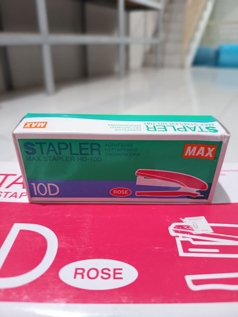 Stapler Max HD-10D Rose